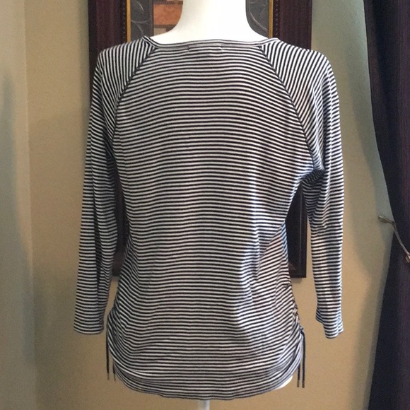 Blue & White Striped Top - Picture 3 of 4